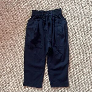 NEW Zara Kids Navy Elastic Waist Trousers